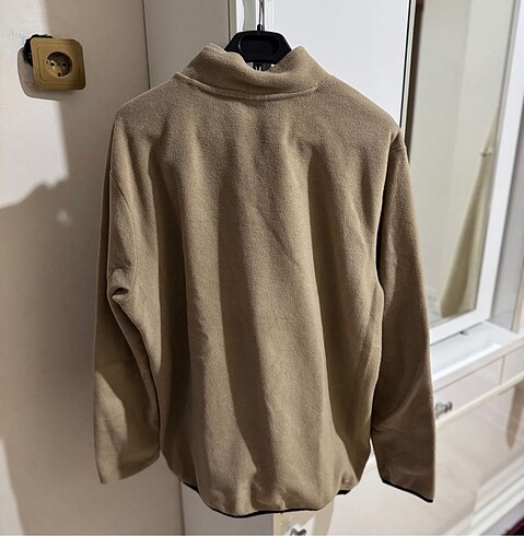 l Beden Vintage Fermuarlı Oversize Polar