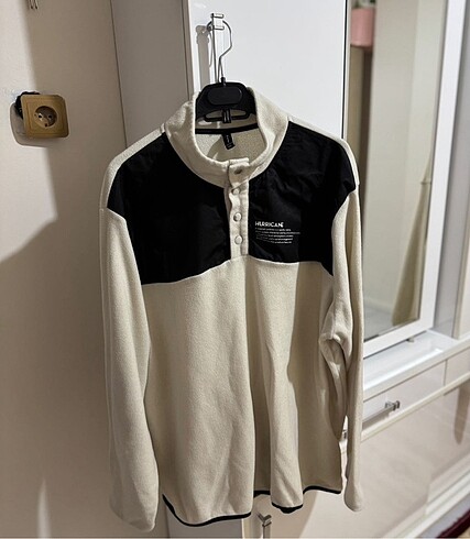 Vintage Çıtçıtlı Oversize Polar