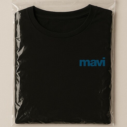 l/xl Beden MAVİ SIYAH T-SHİRT ERKEK