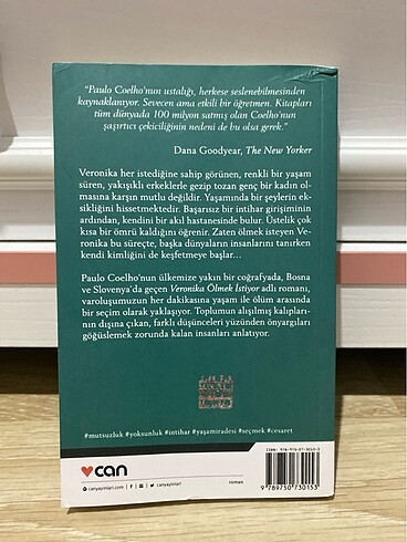 Veronika ölmek istiyor kitap