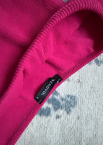 Trendyol & Milla Pembe Straplez Triko Midi Elbise
