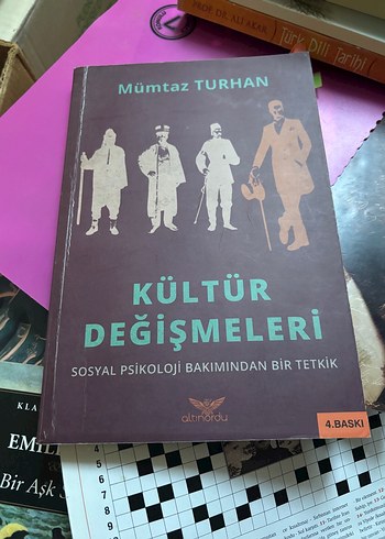 Kültür Değişmeleri - Sosyal Psikoloji İncelemesi