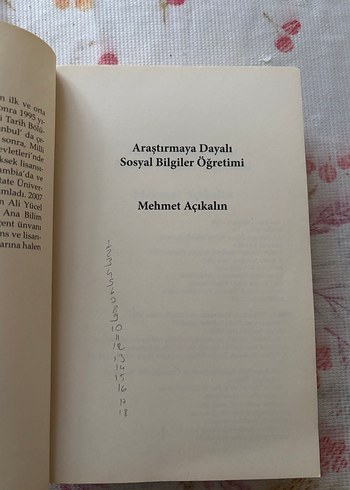 Beden Araştırmaya Dayalı Sosyal Bilgiler Öğretimi Kitabı