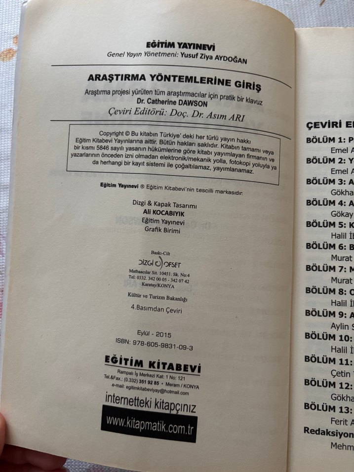 Araştırma Yöntemlerine Giriş Kitabı - Görsel 3