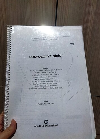 Sosyolojiye giriş 
