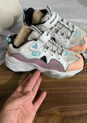 Skechers Çok Renkli Bağcıklı Platform Spor Ayakkabı