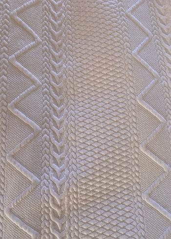 Beyaz Straplez Midi Triko Elbise - Görsel 4