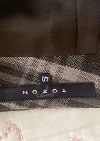 Kadın Kahverengi Midi Pilili Etek - Görsel 5