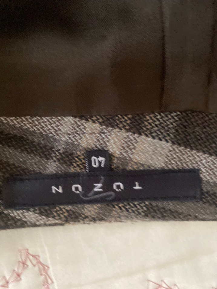 Kadın Kahverengi Midi Pilili Etek - Görsel 5