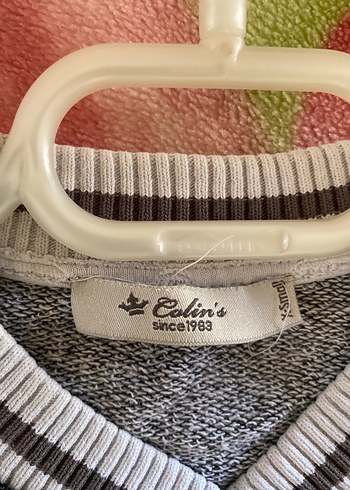 Gri Uzun Kollu Düğmeli çocuk Ceket - Görsel 4