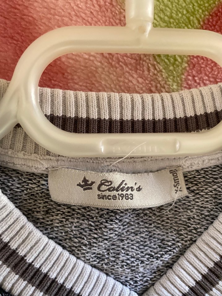 Gri Uzun Kollu Düğmeli çocuk Ceket - Görsel 4