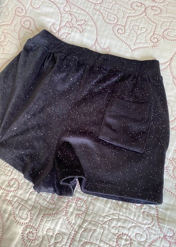 Diğer Siyah Mini Şort - Gotik Stil