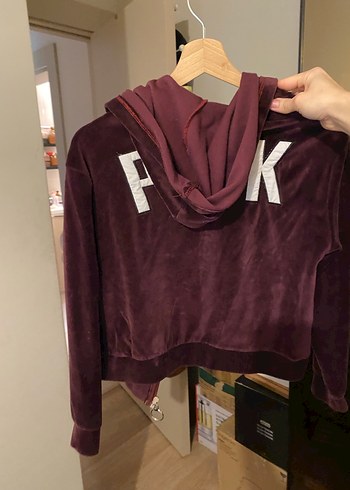 Victoria secret pink hırka - Görsel 2