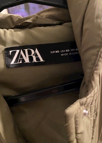 Düğmeli Haki Kadın Ceket - Zara - Görsel 4