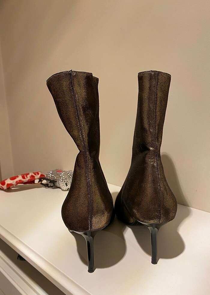 Zara topuklu bot - Görsel 3