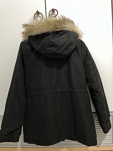 xs Beden siyah Renk Defacto parka