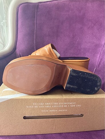 38 Beden Zara Platform Terlik