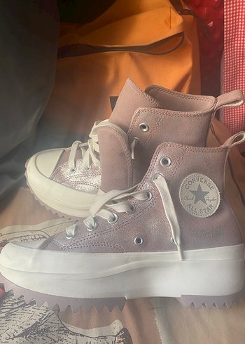 38 Beden Orijinal Converse Pembe 38