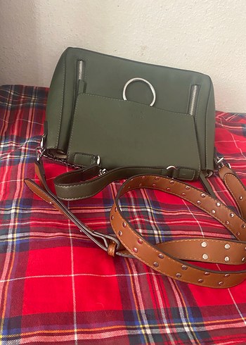 Yeşik Tokalı  Kadın Çanta - Görsel 6