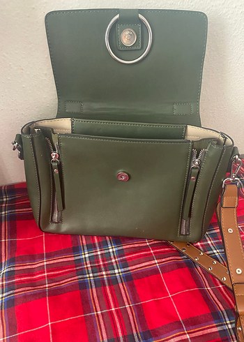 Yeşik Tokalı  Kadın Çanta - Görsel 5