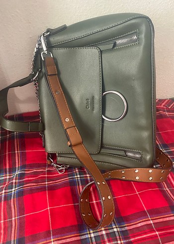 Yeşik Tokalı  Kadın Çanta - Görsel 4