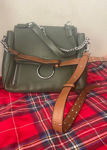 Yeşik Tokalı  Kadın Çanta - Görsel 2