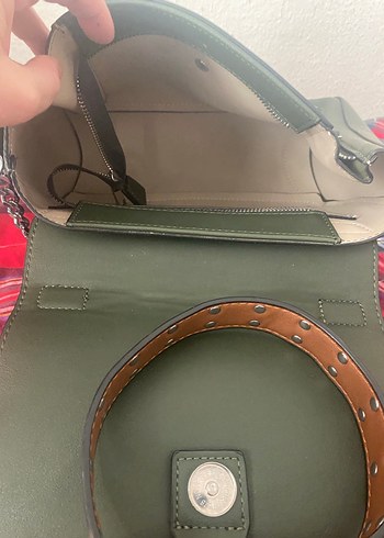 Yeşik Tokalı  Kadın Çanta - Görsel 7