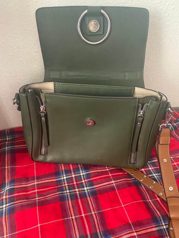 Yeşik Tokalı  Kadın Çanta - Görsel 5