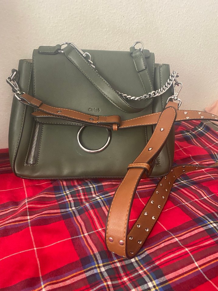 Yeşik Tokalı  Kadın Çanta - Görsel 2