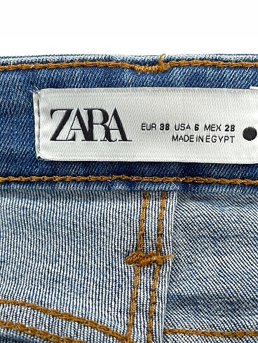 38 Beden mavi Renk Zara Jean / Kot %70 İndirimli.