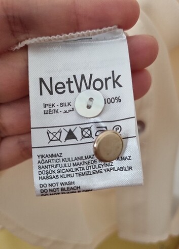 Network İpek gömlek