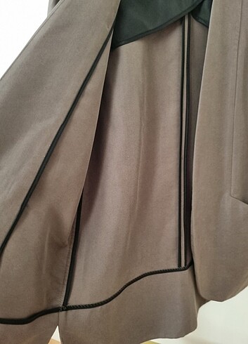 34 Beden kahverengi Renk Blazer ceket