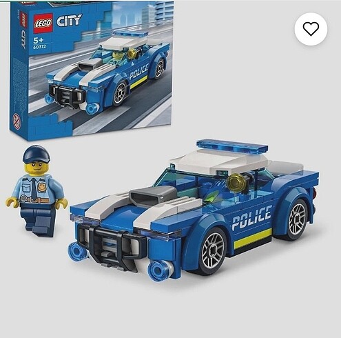 Lego polis arabası yapım seti