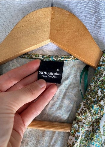 Yeşil Parlak V Yaka Uzun Kollu Mini Elbise - Görsel 8