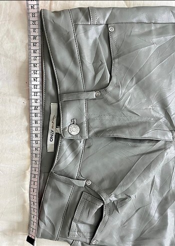 Deri Kadın Pantolon - Görsel 5