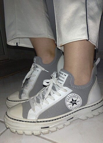 38 Beden Kalın taban converse