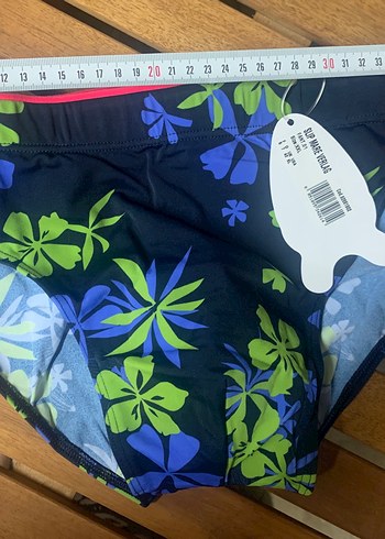 Büyük beden Renkli Baskılı Erkek slip Mayo - Görsel 4