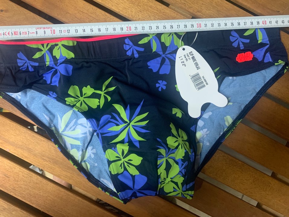 Büyük beden Renkli Baskılı Erkek slip Mayo - Görsel 4