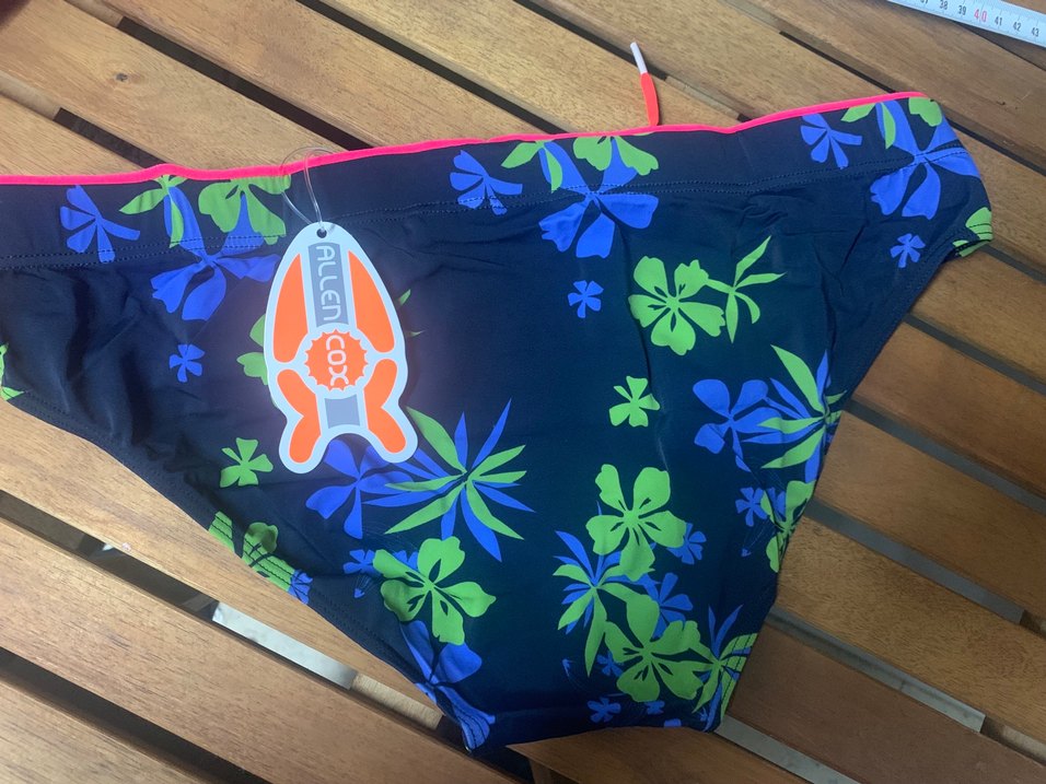 Büyük beden Renkli Baskılı Erkek slip Mayo - Görsel 2