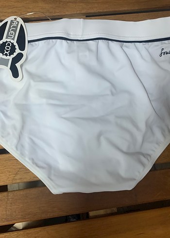 Beyaz Erkek Fitted Mayo deniz havuz.. büyük beden - Görsel 5