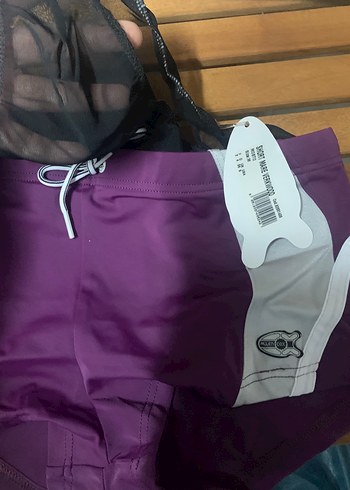 Mor Erkek şort Mayo - Görsel 4