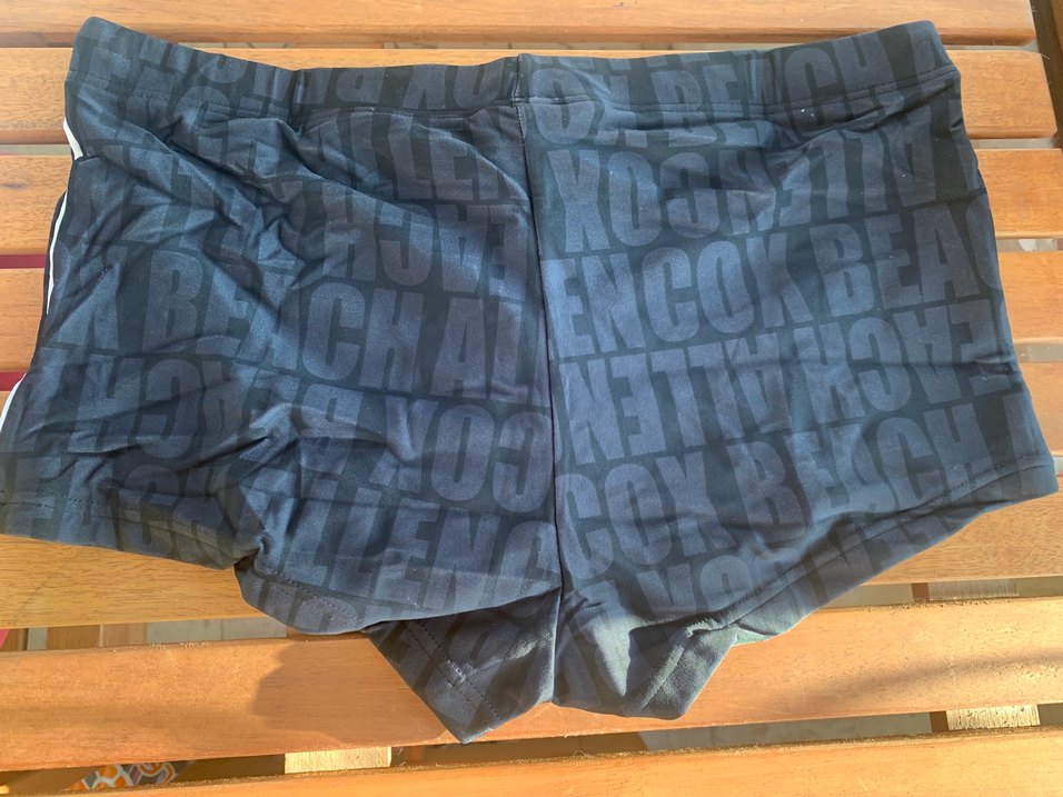 Siyah Baskılı Erkek Mayo - Görsel 5