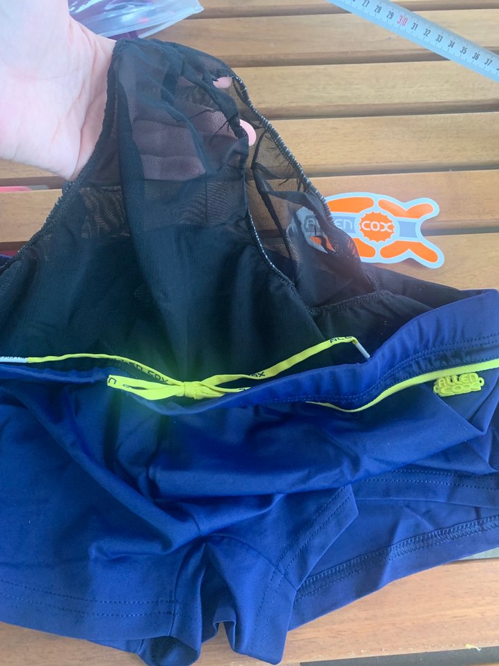 Erkek Lacivert Baskılı Mayo Şortu - Görsel 4