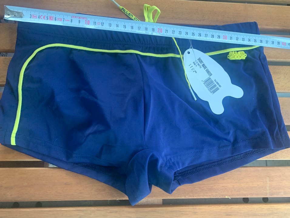 Erkek Lacivert Baskılı Mayo Şortu - Görsel 2