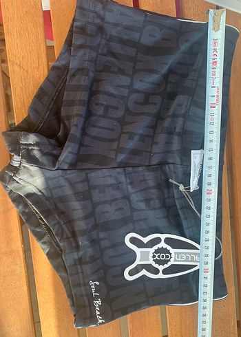 Baskılı Siyah-antrasit yüzücü mayosu - Görsel 5