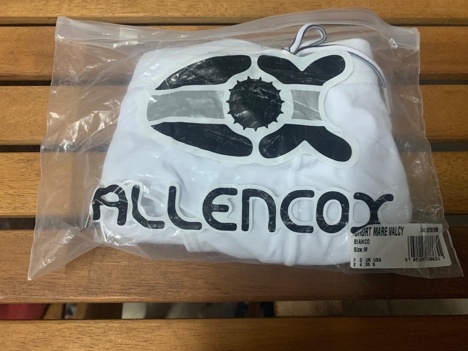 Beyaz Erkek Slim Fit Mayo yarım şort - Görsel 5