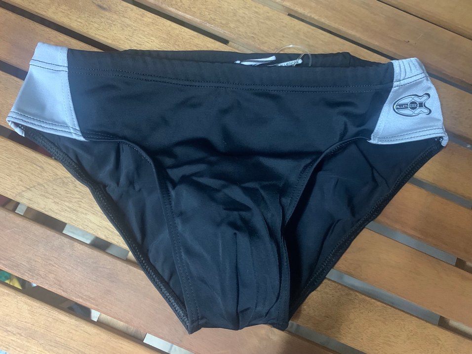 Erkek Siyah Mini yüzücü Mayo - Görsel 2