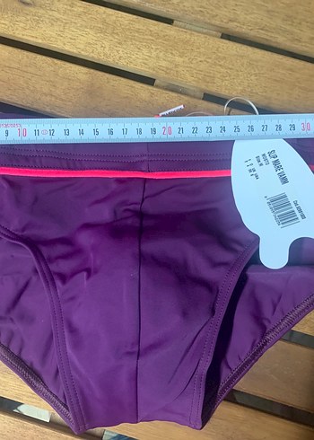 Mor slip Erkek yüzücü Mayo - Görsel 3