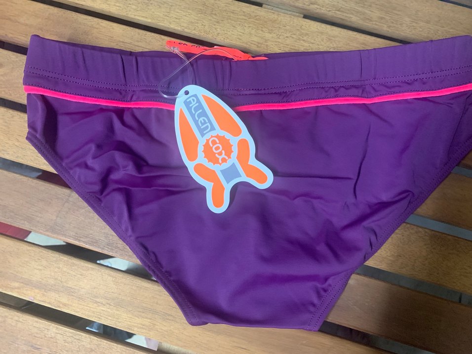 Mor slip Erkek yüzücü Mayo - Görsel 2