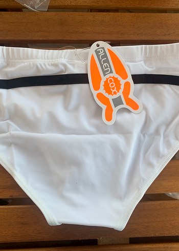 Beyaz Erkek Fitted Mayo Slip yüzücü - Görsel 4